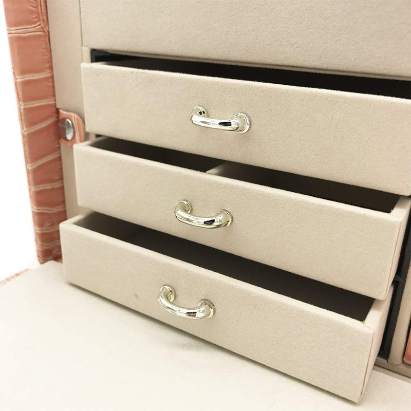 Leather Packaging Storage Box Jewelry Box for Necklaces/Earrings/Rings/Watches