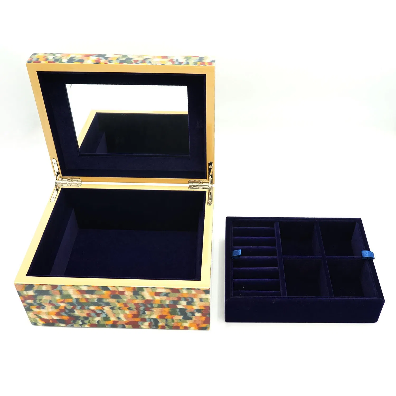 OEM Fashion Necklace Jewellery Gift Packaging Box Bracelet Wooden Storage Box