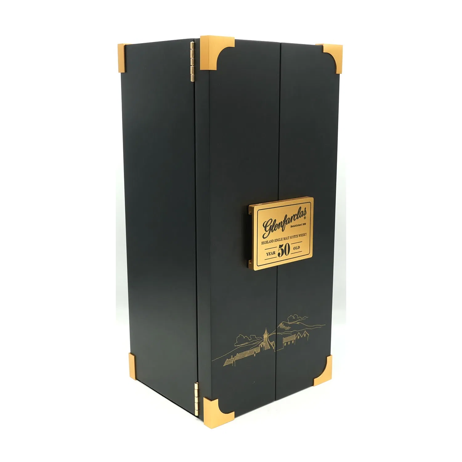 Custom Luxury Packaging Box Wine Bottle Black Wooden Gift Box for Red Wine