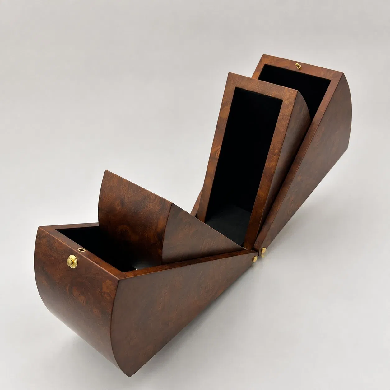 Premium Wooden Wine Box with Lid Luxury Gift Box for Whiskey Liquor Packaging