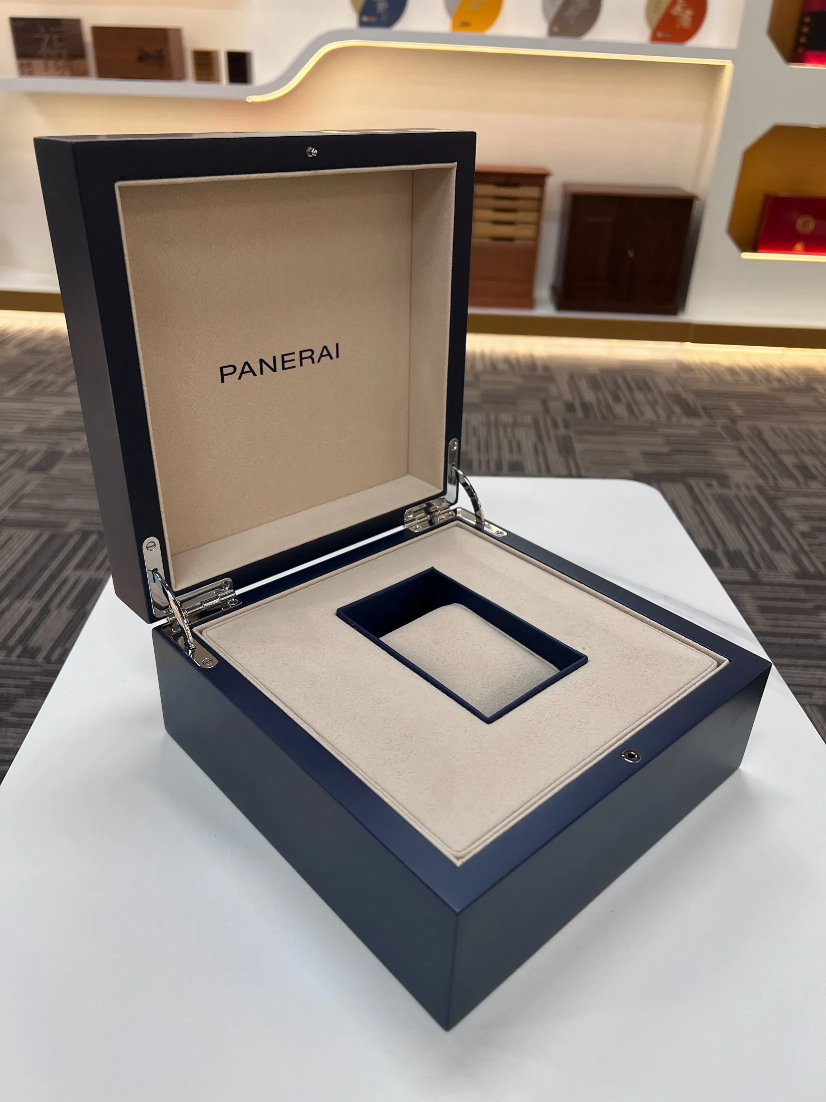 Luxury Single Watch Display Box with Velvet Lining Custom Logo Premium Gift Packaging Storage Case