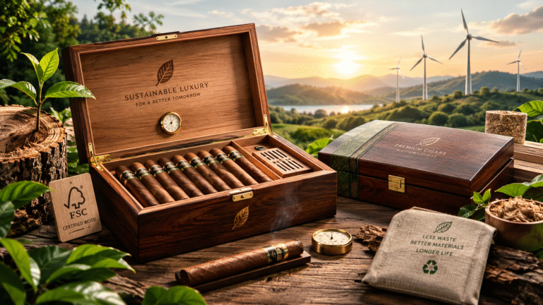Sustainable Cigar Packaging: The Green Upgrade of Luxury Cigar Boxes
