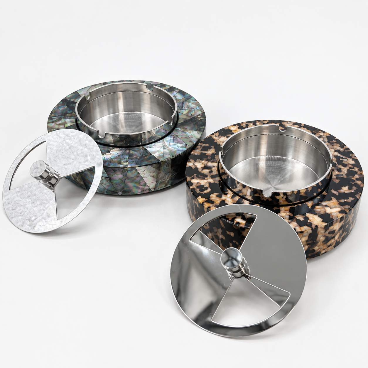 Luxury shell inlay craftsmanship