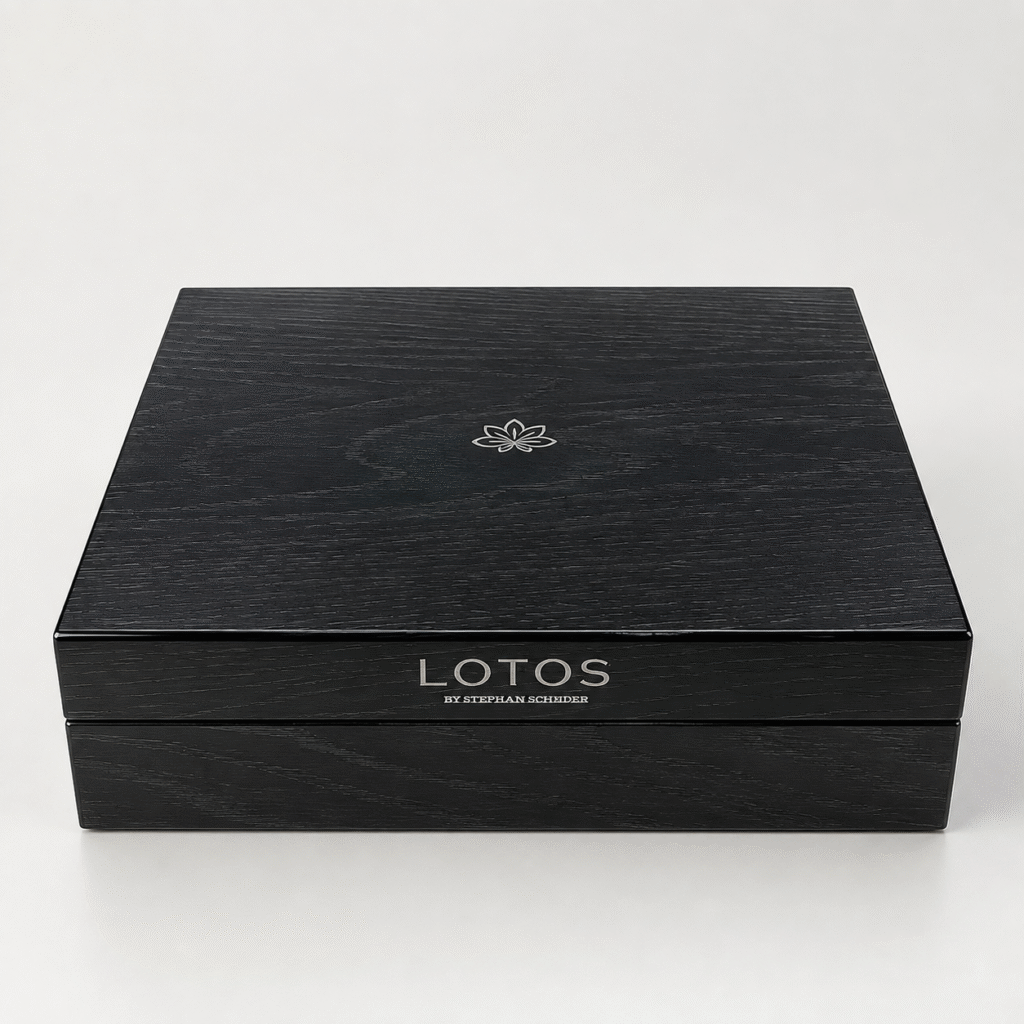 Elegant Custom Luxury Wooden Jewelry Box for Rings and Earrings