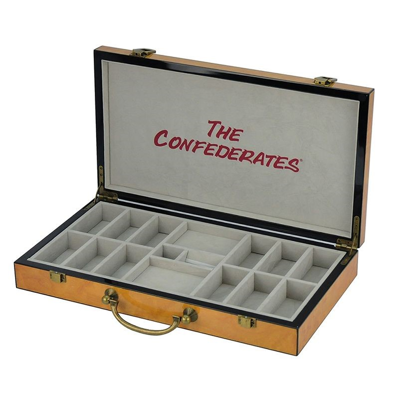 Customizable 300 Chip Wooden Poker Box for Gifts
