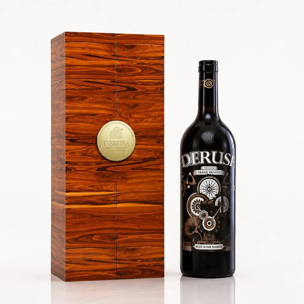 Customizable Elegant Wooden Cosmetic Box for Perfume Storage