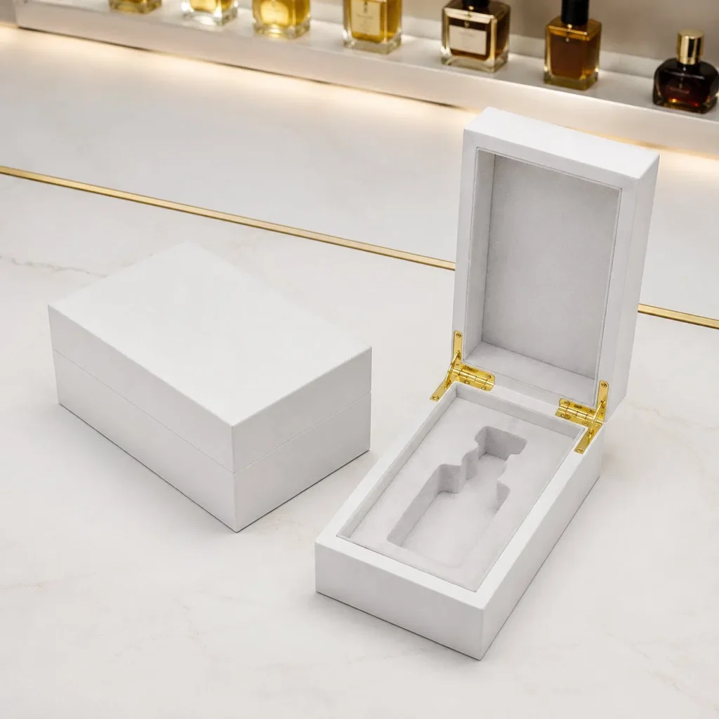 Custom Black Piano Design Perfume Storage Box for Wholesale