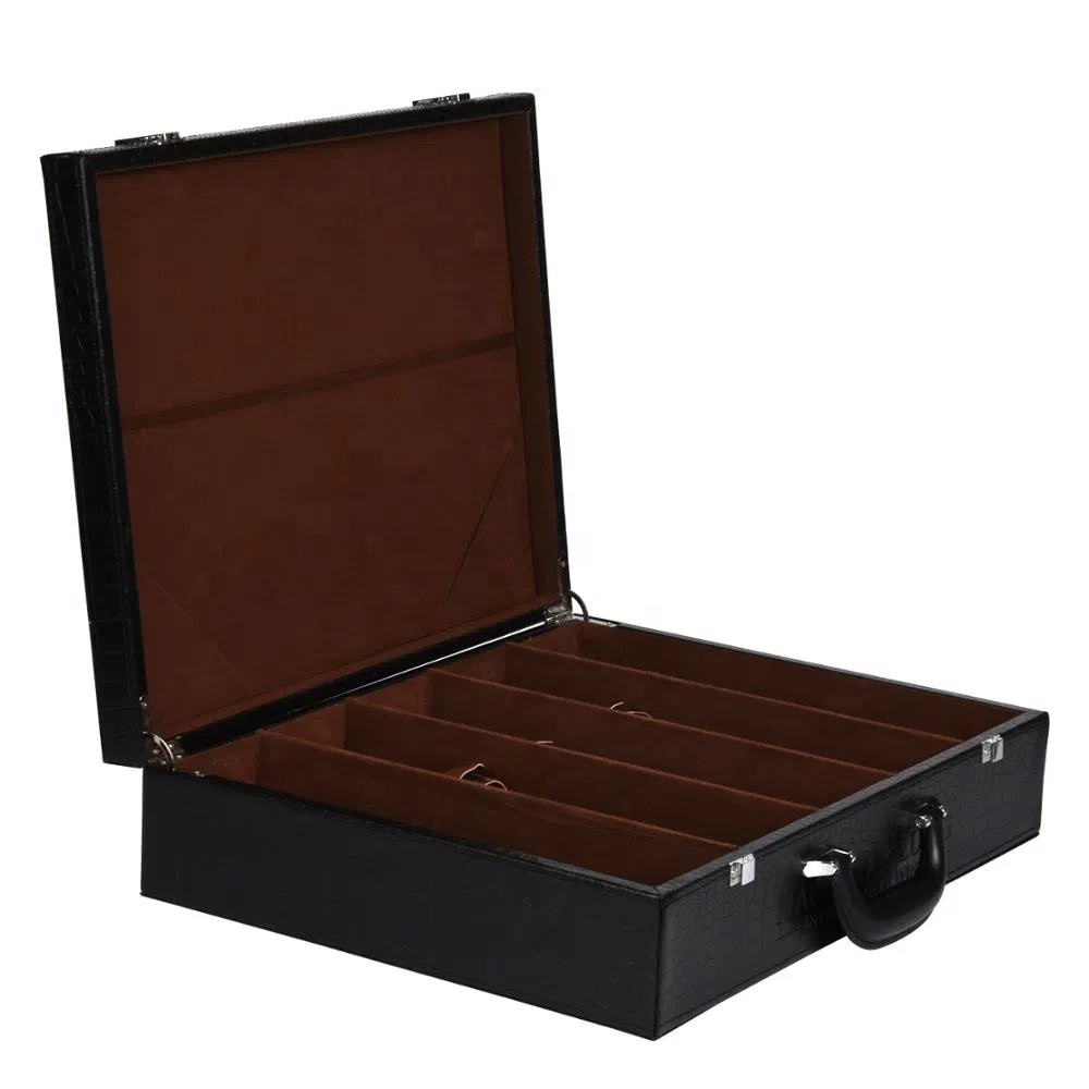 Custom Portable Wine Box for Travel with PU Leather Design