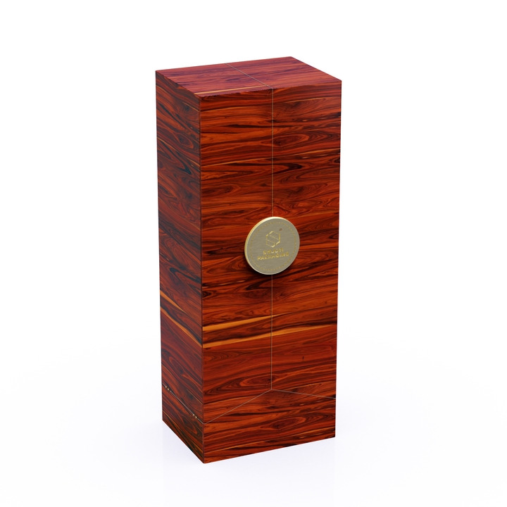 Customizable Elegant Wooden Cosmetic Box for Perfume Storage