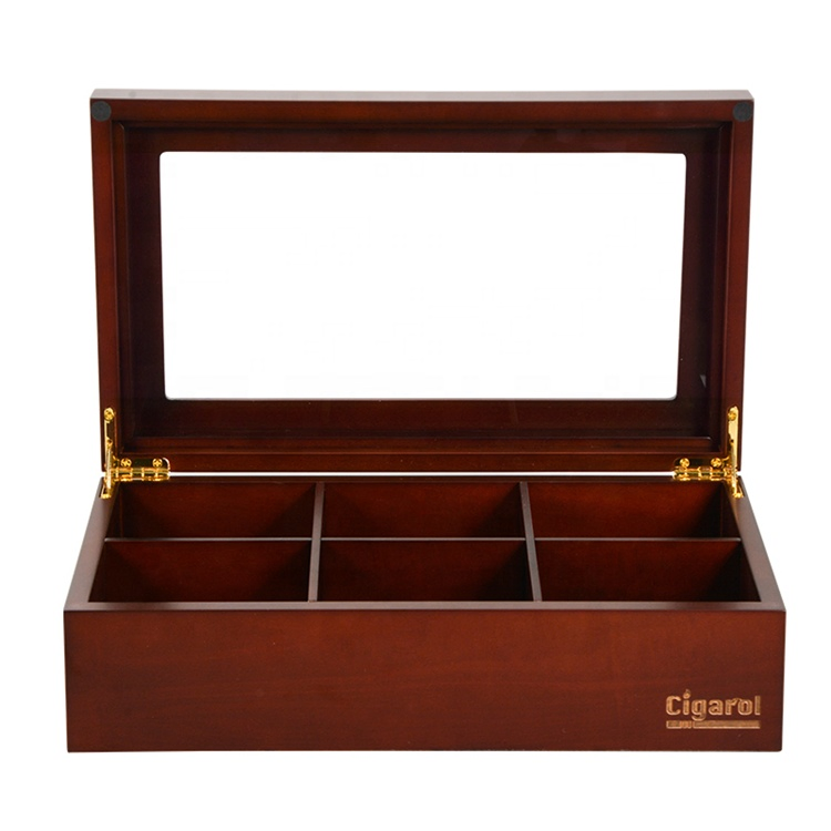 Eco-Friendly Wooden Tea Storage Box for Stylish Enthusiasts