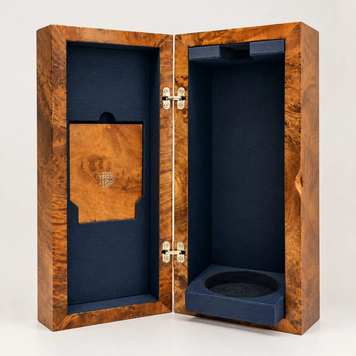 Custom Wooden Wine Box Luxury Gift Packaging Box with Premium Lacquer Finish