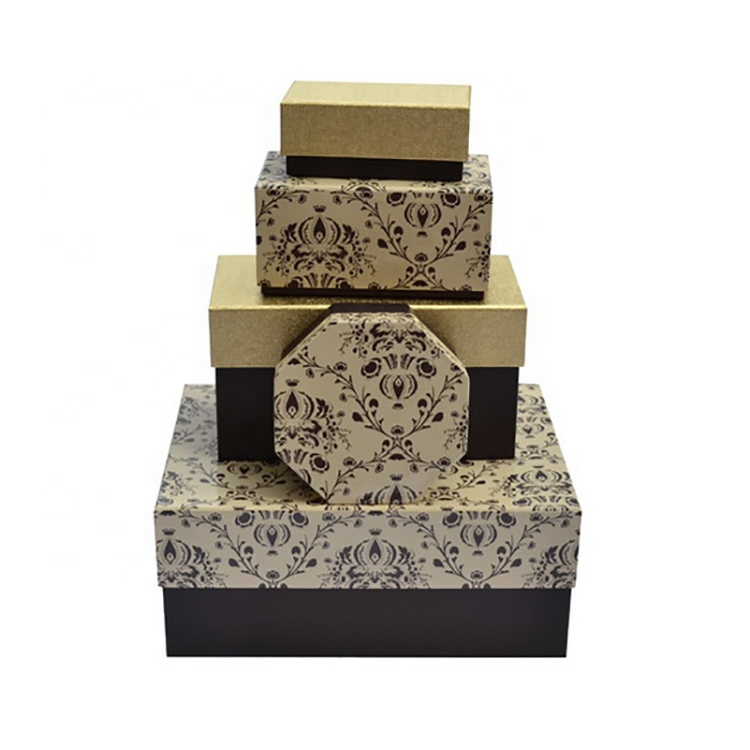 Creative Halloween packaging box with artistic patterns