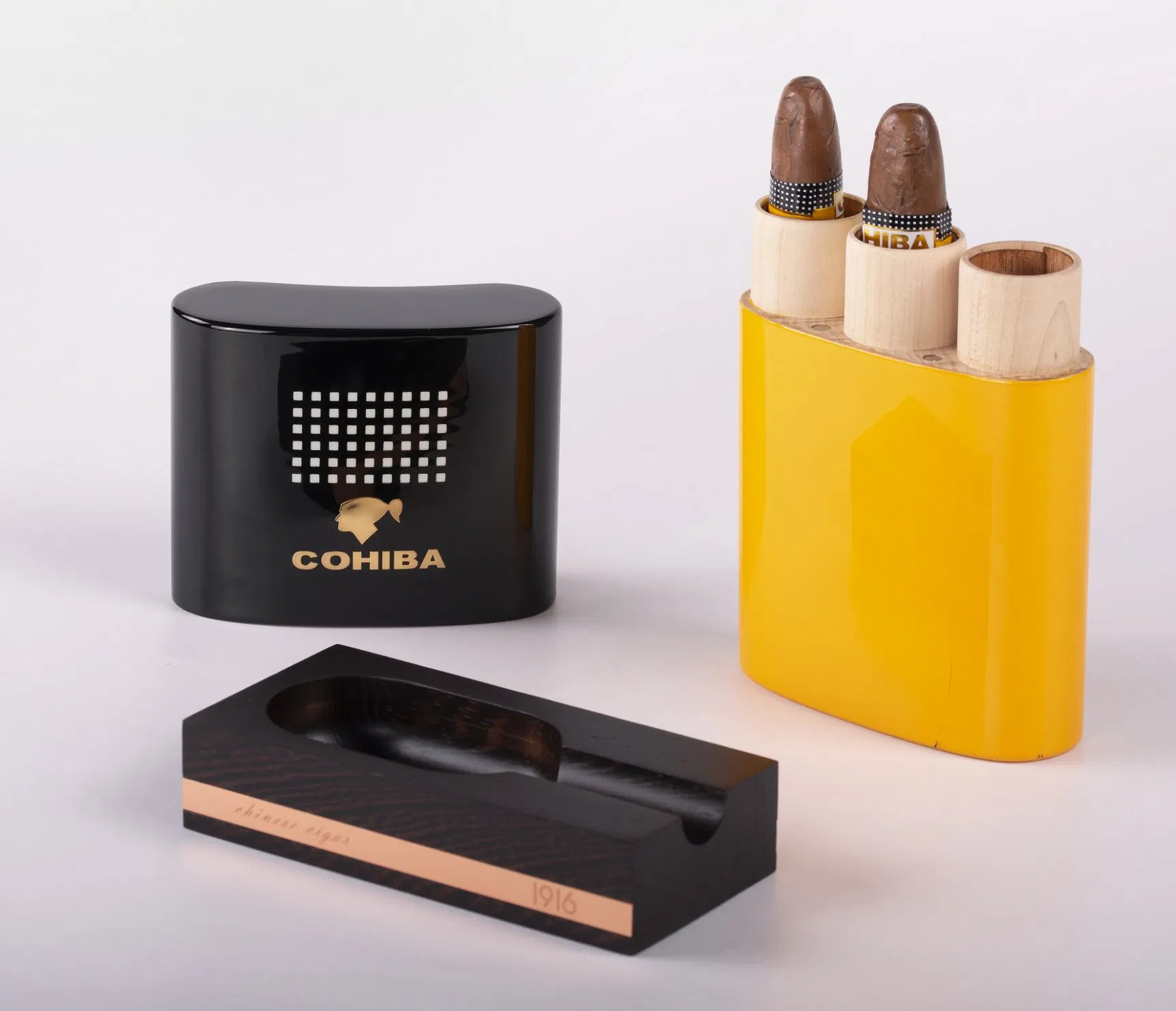 Cohiba 1916 Cuba Cigar Collection Boxes Travel Cigar Storage Box