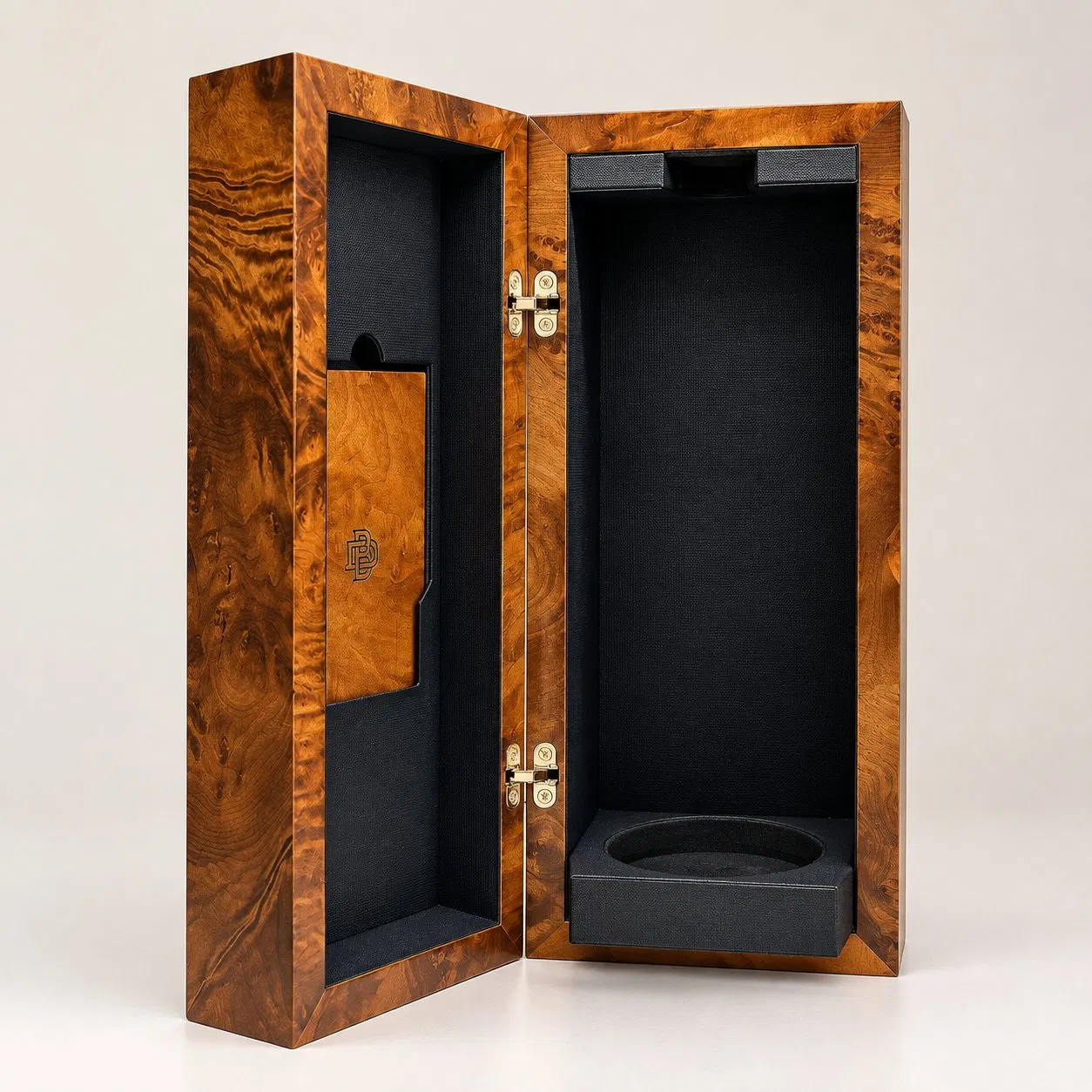 Custom Wooden Wine Box Luxury Gift Packaging Box with Premium Lacquer Finish